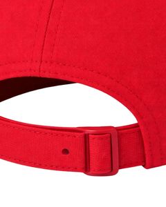 Men Red <b>Mesh</b> Panel Sports Cap Breathable Lightweight Adjustable Summer Running Training Outdoor Baseball Hat For Men Use - Product Image 6