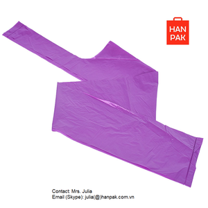 Bolsas con asa de camiseta en relieve Supermercado PE Material Reciclable Chaleco Mango Tamaño personalizado Color Hecho Vietnam ODM Fabricante - Product Image 5