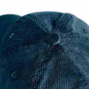 Gorra de béisbol de pana de 5 paneles para hombre al por mayor, estilo urbano deportivo, gorra trucker con logo bordado en 3D - Product Image 3