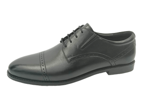 Zapatos Oxford Formales para Hombre Dlords Larry Derby, con Punta en Pico, Cordones, Parte Superior de Piel Vacuna, Entresuela de EVA, Suela de Goma Antideslizante, para Oficina - Product Image 1