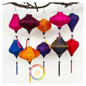 Direct Factory Price Handmade Bamboo Lantern Traditional Fabric Cloth Decorative Hanging for New Year Graduation Fast Delivery - Product Image 2