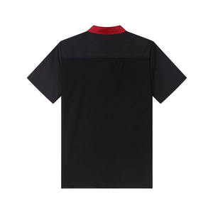 Veste de cuisine unisexe personnalisée en jean 100% coton à manches courtes avec logo brodé sur mesure et poche latérale - Product Image 4