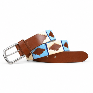 Ceinture Polo Faite Main Tressée Équestre en Alliage et Cuir Véritable – Vente en Gros pour Hommes et Femmes – Accessoire de Mode – Fournisseur Personnalisé - Product Image 1
