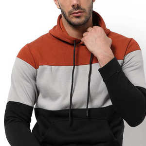 Sudaderas con Capucha para Hombre al por Mayor, 100% Algodón, Forro Polar, Color Sólido, Casuales, con Bolsillo, Logotipo Personalizado - Product Image 4