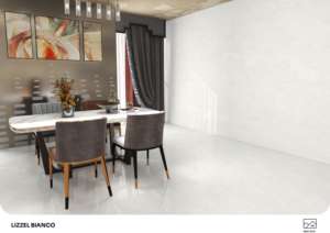 Carreaux de porcelaine brillants design élégants, format 600x1200, grands carreaux pour projets d'intérieur de luxe - Product Image 6