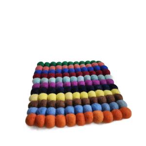 Handmade Rectangular Multicolor <b>Felt</b> Pot Mat Unique Design Multicolor <b>Pads</b> and Mats - Product Image 2