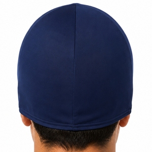 Bonnet de bain unisexe en silicone, ajustement confortable, élastique en spandex, accessoire de maillot de bain pour adulte, extensible et doux, service OEM, bonnet de bain imperméable - Product Image 3