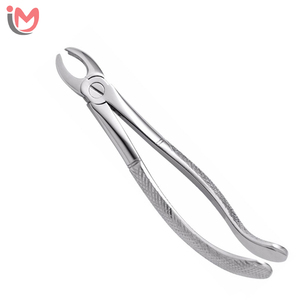 Pinzas de Extracción Dental No. Pinzas de Cirugía Oral Manuales con Mango Curvo Serrado 150 y 151, Venta al Por Mayor OEM - Product Image 1