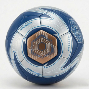 Balón de Fútbol de Cuero PVC Tamaño Oficial 5, Diseñado para un Juego Cómodo, Apto para Campos al Aire Libre e Interiores - Product Image 6