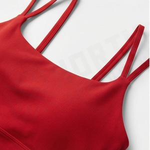 Ensemble de yoga pour femmes, vêtements de fitness, soutien-gorge de sport et leggings, tenue de sport pour la gym, l'entraînement et les exercices, couleur personnalisée - Product Image 4