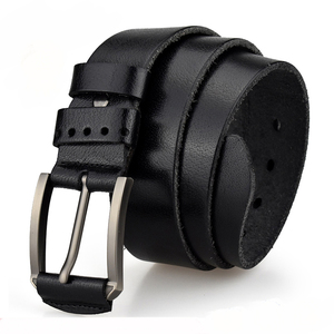 Cinturón de Cuero Genuino Personalizado OEM – Hebilla de Aleación Resistente, Correa de Cintura Casual y Moderna para Boutique y Venta al por Menor - Product Image 3
