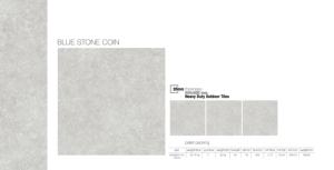 Baldosas de Porcelana para Exteriores de Alta Resistencia, Color Azul Piedra, Calidad Europea, 20 mm, 600x600, 600x900 mm, para Uso Comercial - Product Image 2