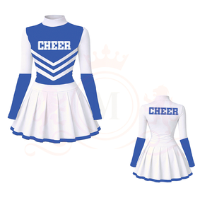 Tenues d'entraînement de cheerleading sur mesure avec logo OEM, tailles plus grandes, robes, jupes, uniformes, costumes pour enfants, jeunes et femmes - Product Image 4