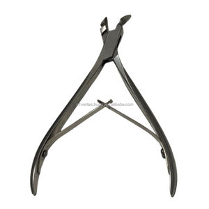 Pinzas de Extracción de Fragmentos de 45 Grados A-1 VERITAS Personalizadas OEM, Acero Inoxidable Reutilizable, Instrumentos Veterinarios de Alta Calidad - Product Image 3