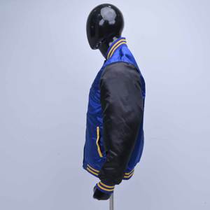 Chaquetas Varsity de Satén con Bordado Frontal y Trasero Personalizado de Calidad Premium, Chaquetas de Béisbol de Satén, Chaquetas Bomber - Product Image 4