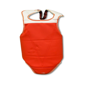 Protège-poitrine de boxe bleu, protection corporelle pour arts martiaux, gilet d'entraînement réglable, logo personnalisé - Product Image 6