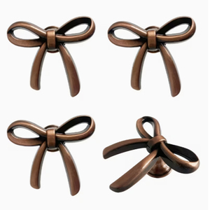 Ensemble de 4 magnifiques poignées de porte en métal avec placage électrolytique, poignées de porte d'armoire, poignées de tiroir de commode - Product Image 2