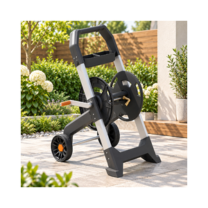 Carro Enrollador de Manguera de Jardín de 200 Pies de la Mejor Calidad con Ruedas, Resistente, para Almacenamiento en Jardín y Patio GARCHR015 - Product Image 1