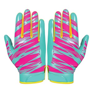 Gants de sport haute performance à doigts complets, impression par sublimation, couleurs personnalisées pour le football américain, le rugby, compatibles avec les écrans tactiles - Product Image 1