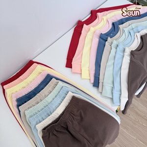 Conjunto de Ropa de Manga Larga para Niños SeunKids, Suave y Transpirable, de Poliéster Estampado, Ropa Casual Hecha en Vietnam - Product Image 4