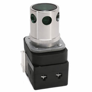 Interrupteur à bouton-poussoir industriel éclairé 800T-QAH2G 30 mm, type voyant vert pour panneau de commande - Product Image 1