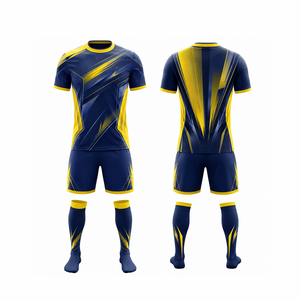 Ensemble maillot et short de football professionnel, uniforme de football personnalisé, vêtements d'équipe athlétique de haute qualité pour hommes, jeunes et joueurs de club - Product Image 1