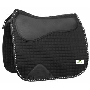 Tapis de selle de haute qualité pour chevaux, tapis de selle de dressage intégré, demi-tapis en mousse alvéolée et respirant. - Product Image 6