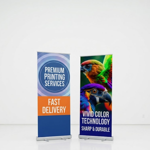Expositor Publicitario Personalizado con Impresión UV, Soporte para Pancartas, para Eventos, Promoción y Marketing Comercial - Product Image 3