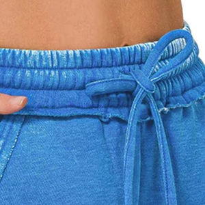 Shorts para Mujer, Estilo Acid Wash, 100% Algodón, Felpa Francesa, Personalizables, Efecto Desgastado por el Sol, Estilo Vintage, Lavado - Product Image 6