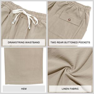 Pantalones Chinos Casuales de Algodón Premium para Hombre, Tela Suave y Transpirable, Corte Ajustado, Cómodos para Uso Diario, Logotipo Personalizado OEM ODM - Product Image 6