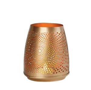 Bougies votives de différentes tailles disponibles, faites à la main, couleur or, métal, bougies votives de mariage en provenance d'Inde à prix raisonnables - Product Image 1