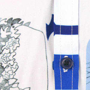 เสื้อฮาวายผู้ชายสุดเท่ห์ ขายดี ระบายอากาศได้ดี สวมใส่สบาย คุณภาพพรีเมียม พร้อมโลโก้/สีตามสั่ง - Product Image 5