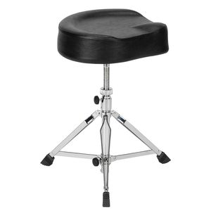 Sgabello da Batteria Super Spesso 180Kg Girevole Sollevabile con Sella Oversize e Spugna di Ricambio per 8244393 per Persone in Sovrappeso - Product Image 4