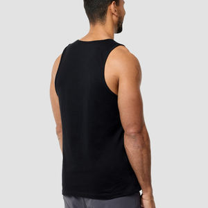 Camiseta Deportiva de Diseño Nuevo en Oferta, Camiseta sin Mangas de Color Sólido para Fisicoculturismo, Ropa Deportiva para Hombre, Secado Rápido y Transpirable - Product Image 3