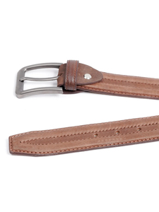 Cinturones de Cuero Genuino para Hombre, Cinturones Casuales de Alta Calidad para Jeans, Cinturones de Moda Masculinos al por Mayor, Hebilla de Pin, Logotipo Personalizado de Calidad, OEM de Moda - Product Image 6