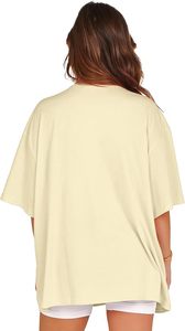 Camiseta gráfica de manga corta con cuello redondo para mujer, verano - Product Image 6