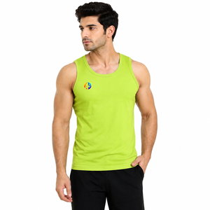 Camiseta sin mangas para hombre de estilo minimalista, con tela suave y duradera, ideal para practicar deportes, paseos de verano y uso diario. - Product Image 1