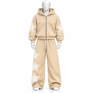 Chándal de nailon grueso con capucha y cordón de ajuste, reflectante, de secado rápido, personalizado OEM, para hombre, talla grande - Product Image 4