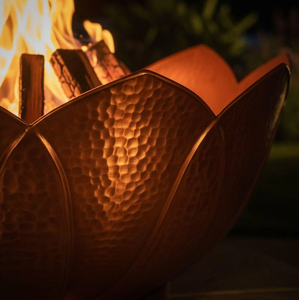 Chimenea de Hierro para Exteriores, Chimenea Moderna de Gas Natural con Llameador para Patio, Jardín, Terraza y Camping - Product Image 3