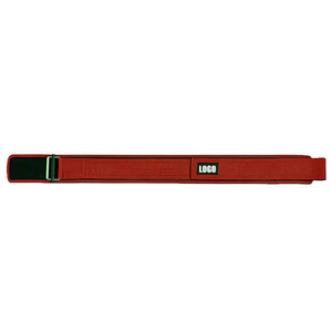 Cinturón de Levantamiento de Pesas Ajustable Naranja con Hebilla Metálica, Soporte Lumbar para Entrenamiento de Fuerza, Gimnasio, Powerlifting, Unisex, Resistente - Product Image 3