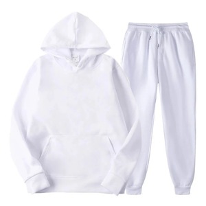 2025 Unisex Hoodie Breathable Fitness Gym Sportswear Men's Jogger Set Winter Sports <b>Tracksuit</b> with Plus Size Feature - Product Image 4