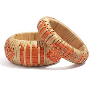 กำไลข้อมือหวายสำหรับผู้หญิงสร้อยข้อมือแฟชั่น - Product Image 6