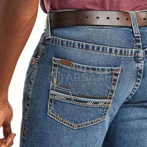 Pantalon Homme Taille Moyenne Respirant Léger 100% Coton Écologique Coupe Droite Grande Taille avec Logo Personnalisé – Meilleures Ventes - Product Image 4