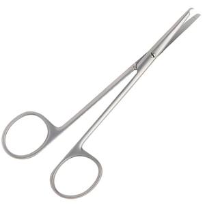 Ciseaux chirurgicaux 4,5 pouces certifiés CE Classe I, instrument de chirurgie générale manuel en acier inoxydable pour usage hospitalier et clinique - Product Image 3