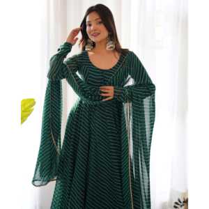 PURE SOFT FOX GEORGETTE LAHERIYA IMPRESIÓN 2017 - Product Image 6