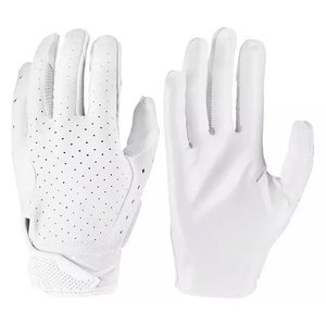 High Quality Breathable OEM American Football Gloves Wholesale Custom <b>Game</b> Ready Palm Structure American Football Gloves - Product Image 1