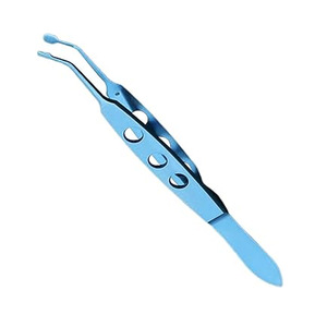 Pinzas Expresoras de Glándulas de Meibomio, Manuales, Reutilizables, de Acero Inoxidable AISI 420, Pinzas para Párpados, Instrumento Quirúrgico Metálico - Product Image 3