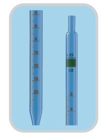 Pipettes sérologiques graduées monocanal BIOLAB, classe B, type 3, verre BORO 3.3 - Product Image 3