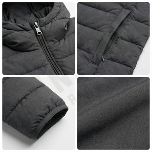Nuevo estilo ligero mujer Puffer chaqueta personalizada más Popular impermeable mujer Puffer chaqueta para la venta pato pluma - Product Image 4