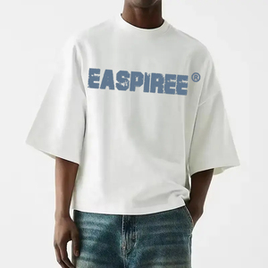 เสื้อยืดลำลองพรีเมียมสำหรับผู้ชาย ออกแบบเองได้ สวมใส่สบาย ผ้าฝ้าย 100% ระบายอากาศดี แขนสั้น แฟชั่นทันสมัย รับสกรีนแบรนด์ส่วนตัว - Product Image 6